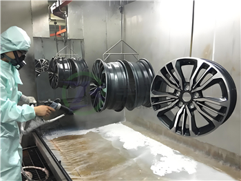 Powder Coating for Automobile Wheels