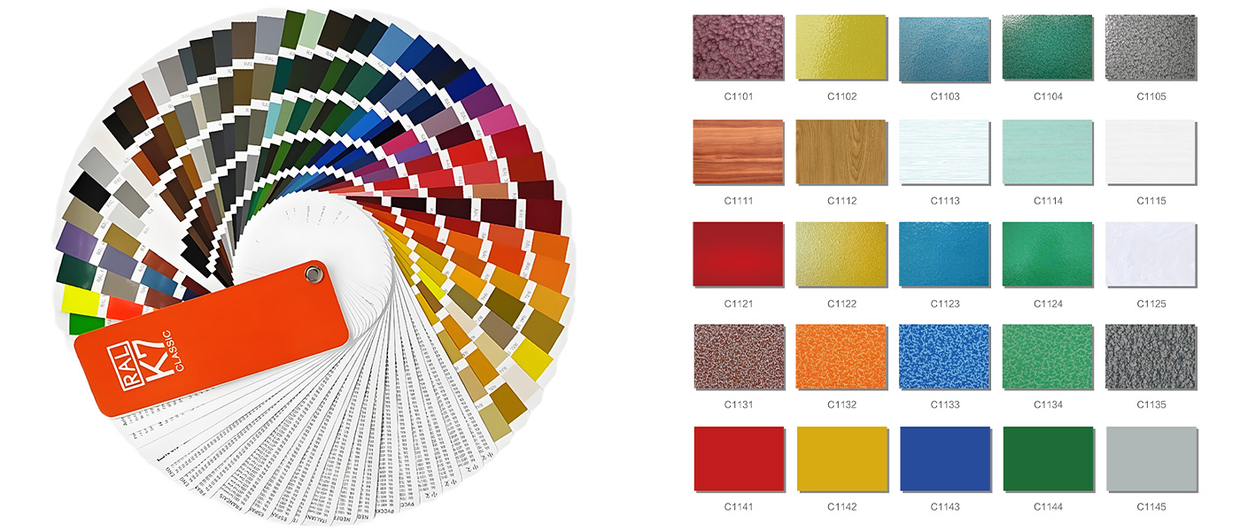 Powder Coating for Standard Building Material