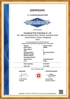 Qualicoat Certificate