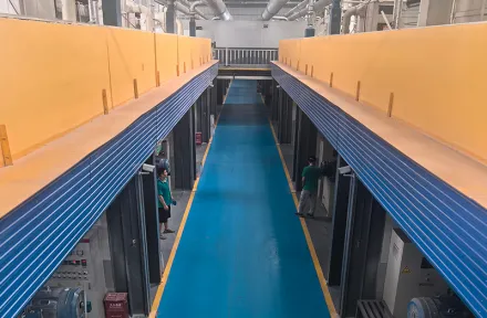 Power Coating Production Area